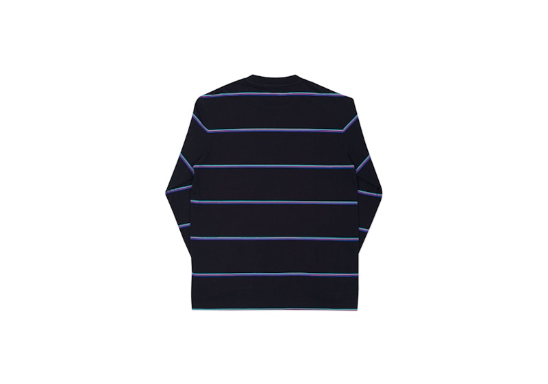 Palace Yachty Longsleeve Black/Blue/White