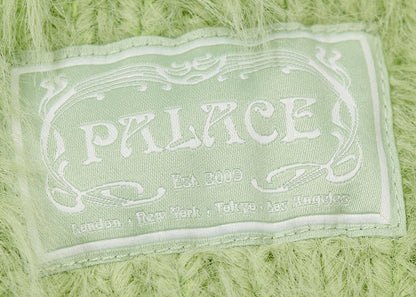 Palace Yeti Cardigan Natural Green