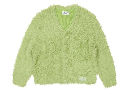 Palace Yeti Cardigan Natural Green