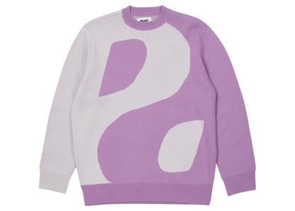 Palace Yin Yang Knit Purple Tonal