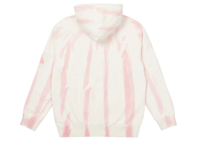 Palace Zebra Tie Dye Hood Pink