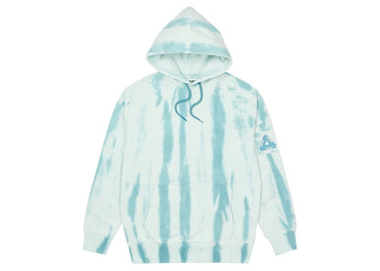Palace Zebra Tie Dye Hood Teal