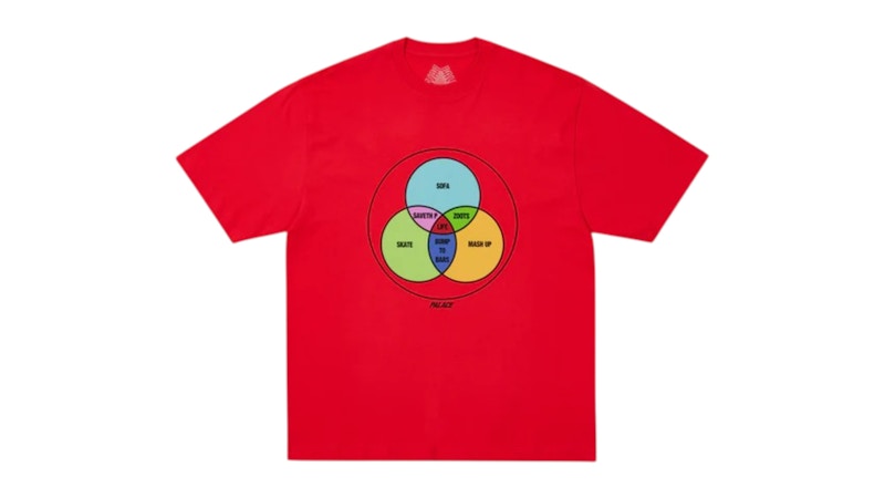 Palace Zen Diagram T-Shirt Truest Red