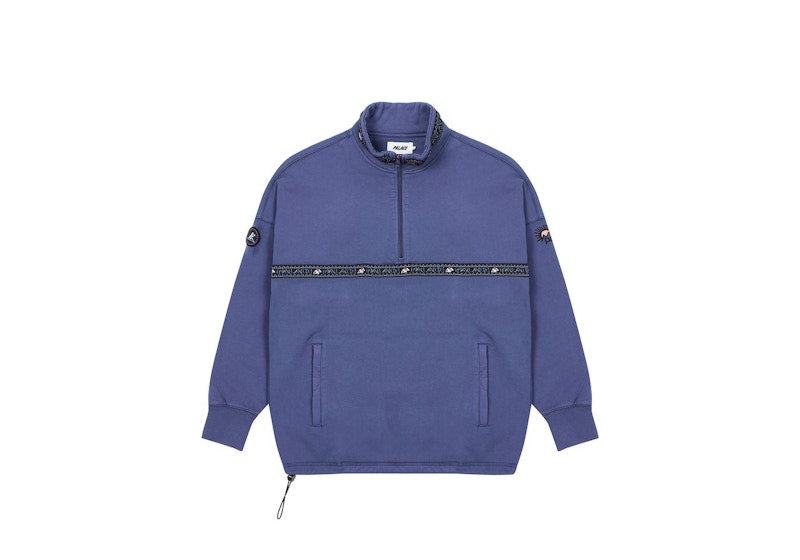 Palace Zen Half Zip Navy