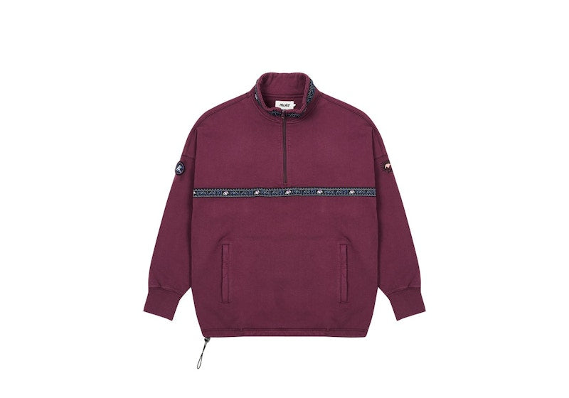 Palace Zen Half Zip Purple