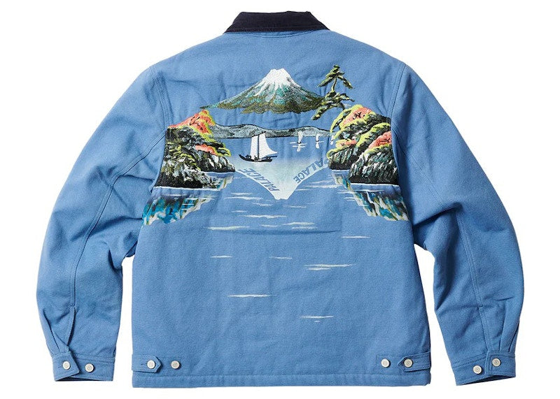 Palace Zen Work Jacket Spring Blue