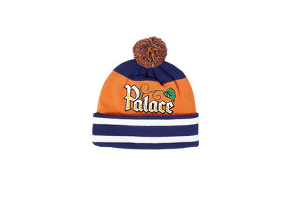Palace Zero Zero Beanie Navy/Orange