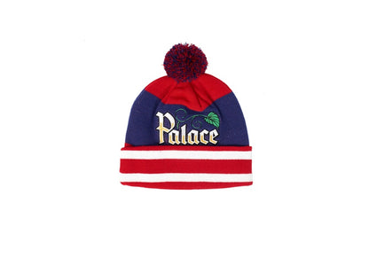 Palace Zero Zero Beanie Red/Blue