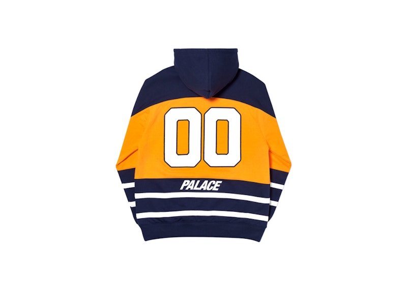 Palace Zero Zero Hood Navy/Orange