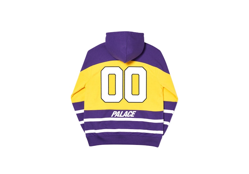 Palace Zero Zero Hood Purple/Yellow