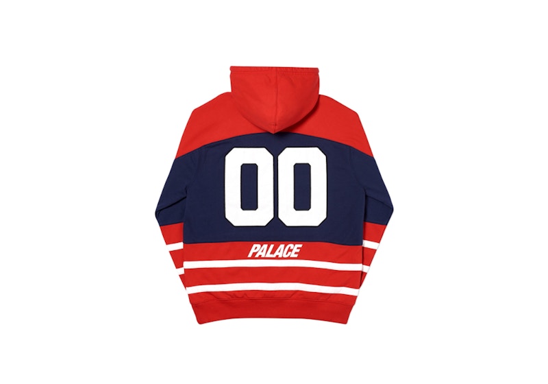 Palace Zero Zero Hood Red/Blue
