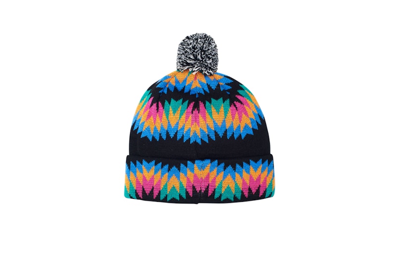Palace Zig Zag Beanie Black