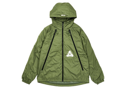 Palace Zip-It Shell Jacket Olive