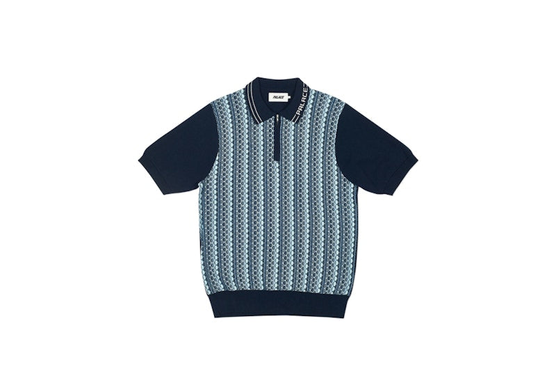 Palace Zip Knit Navy