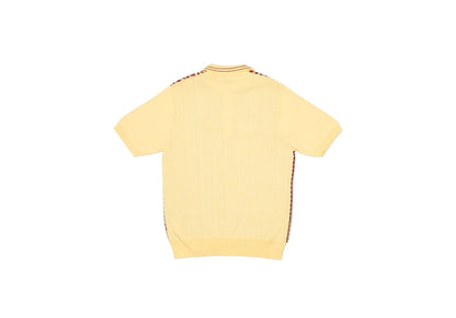 Palace Zip Knit Peach/Red