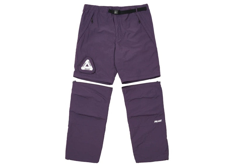 Palace Zip Off Bottoms Purple