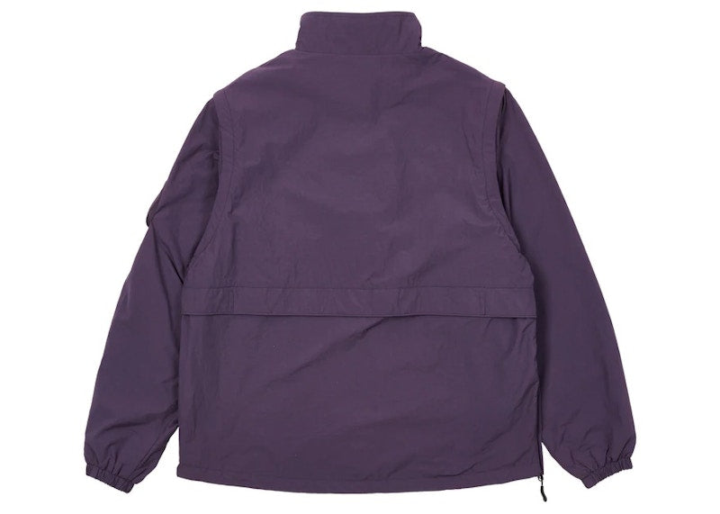 Palace Zip Off Gilet Jacket Purple