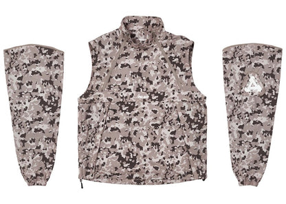 Palace Zip Off Gilet Jacket Urban Camo