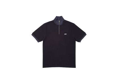 Palace Zipped Polo Black