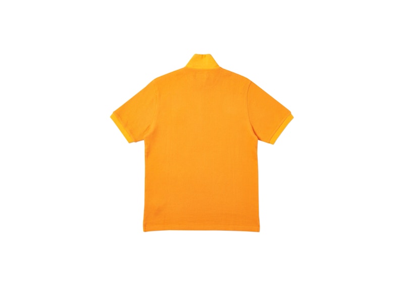 Palace Zipped Polo Orange