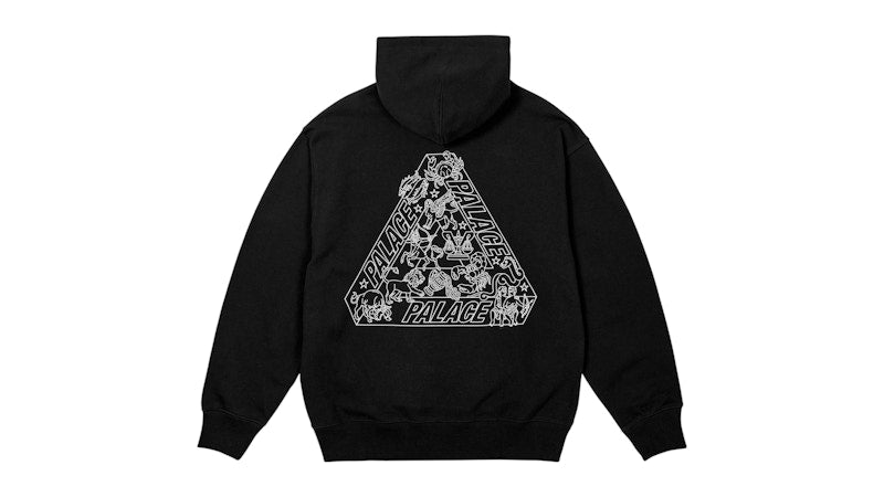 Palace Zodiac Tri-Ferg Hood Black