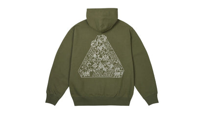 Palace Zodiac Tri-Ferg Hood The Deep Green