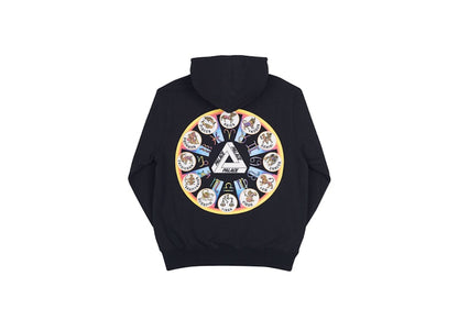 Palace Zodigac Hood Black