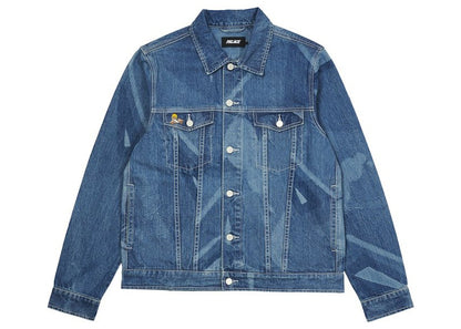 Palace Zomby Denim Jacket Stone Wash