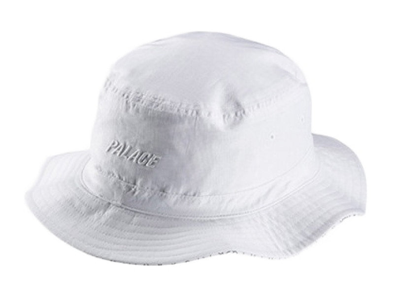 Palace adidas Reversible Bucket Hat White