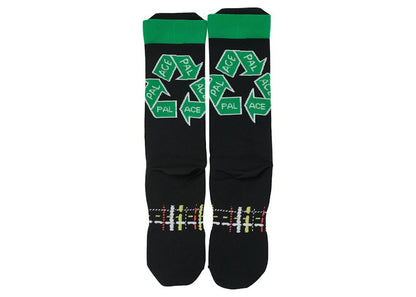 Palace x adidas Running Socks Black