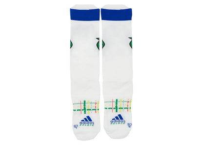Palace x adidas Running Socks White