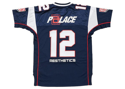 Palace x Aesthetics Football Jersey Navy