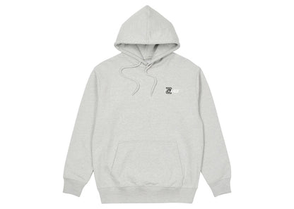 Palace x Aesthetics Hood Grey Marl