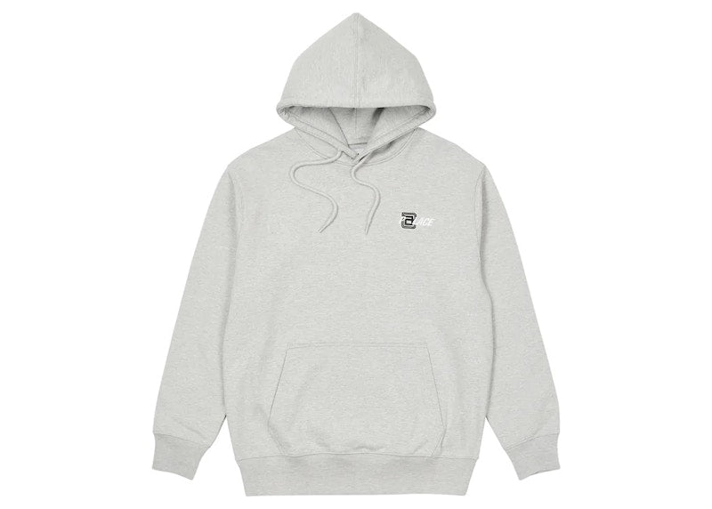 Palace x Aesthetics Hood Grey Marl