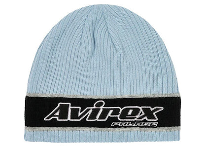 Palace x Avirex Nein Cuff Beanie Chill Blue