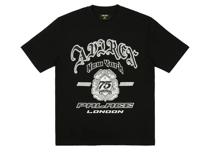 Palace x Avirex T-Shirt Black