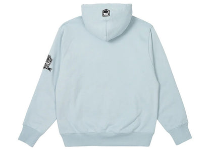 Palace x Avirex Zip Hood Chill Blue