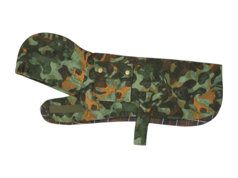 Palace x Barbour Dog Coat Kelp Forest Camo