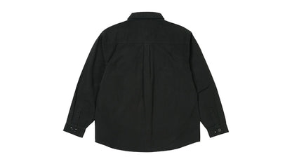 Palace x Barbour Officer Shirt Black