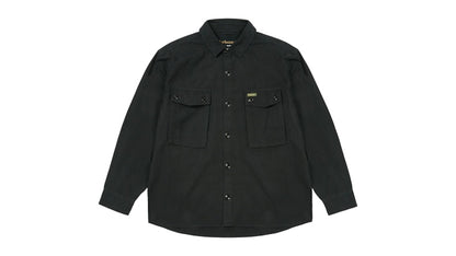 Palace x Barbour Officer Shirt Black