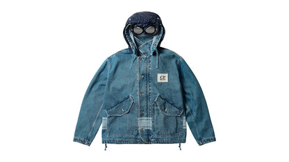 Palace x C.P. Company Denim 14 3/4Oz Goggle Jacket Denim