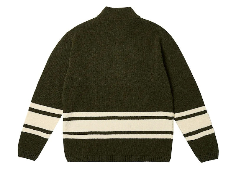 Palace x C.P. Company Funnel Neck Knit Olive