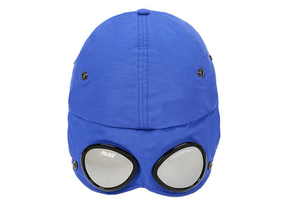 Palace x C.P. Company Goggle Ear Flap P-Cap Bright Cobalt