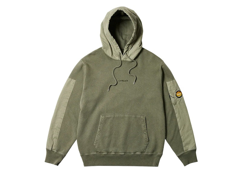 Palace x C.P. Company Hood Olive