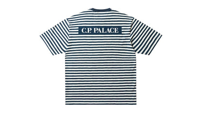 Palace x C.P. Company Jersey Printed T-Shirt Navy