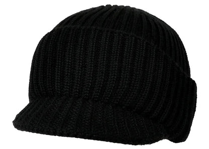 Palace x C.P. Company Peak Goggle Beanie Black