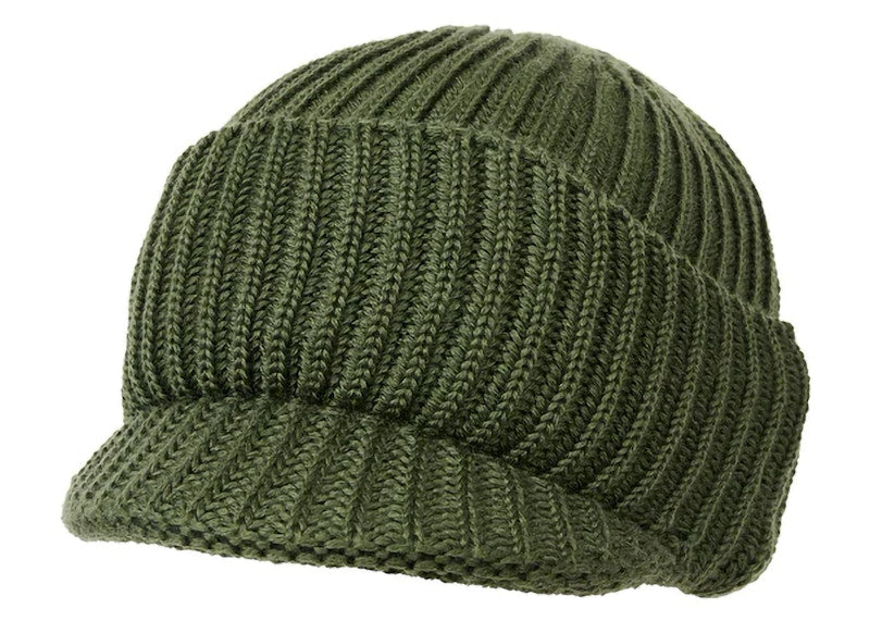 Palace x C.P. Company Peak Goggle Beanie Olive