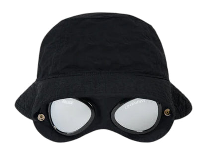 Palace x C.P. Company Plain Paper Touch Goggle Bucket Hat Navy