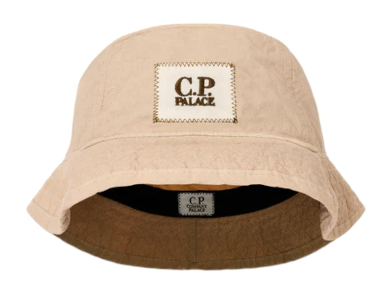 Palace x C.P. Company Plain Paper Touch Goggle Bucket Hat Stone