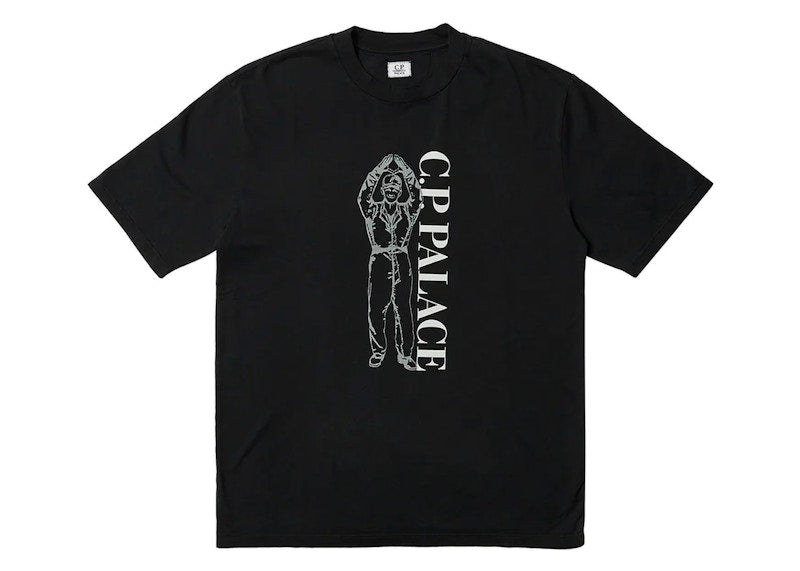 Palace x C.P. Company T-Shirt Black